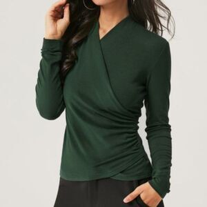 OGL Women's Long Sleeve Top - Dark Green